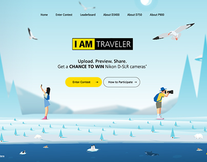 Nikon campaign - I am traveler