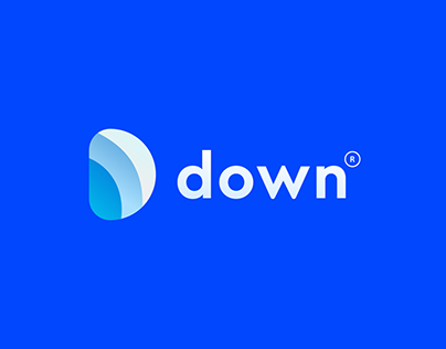 Down logo design
