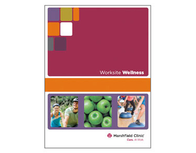 Marshfield Clinic worksite wellness brochure