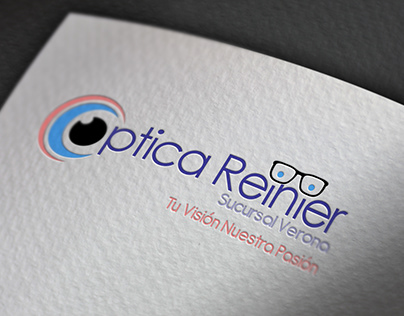 Diseño de Logo Óptica Reinier