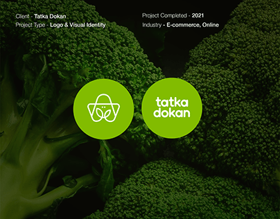 Tatka Dokan Online Grocery Store Logo & Brand Identity