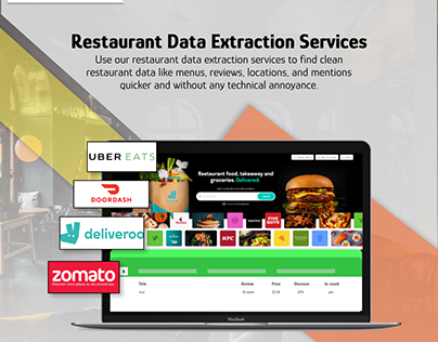 Restaurant data extraction services