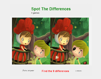 Spot The Differences Game