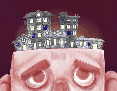 Housing Crisis Editorial Illustrations