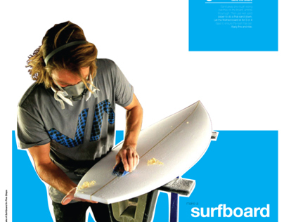 Surfboard Process Poster