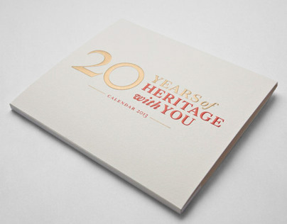 NHB: 20 YEARS OF HERITAGE WITH YOU