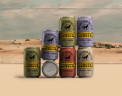 COYOTE | Visual Identity + Packaging