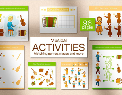 Musical Instruments Kids Activities