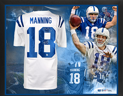 Jersey Collage Peyton Manning Retirement Project