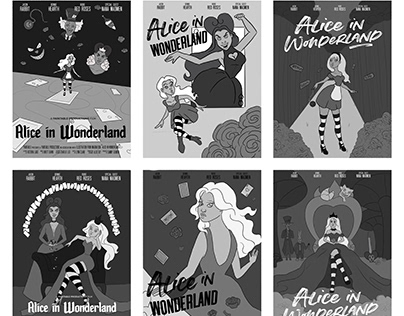 Re-imagining Alice in Wonderland - Thumbnails