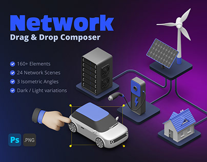 Network - 3D Scene Composer