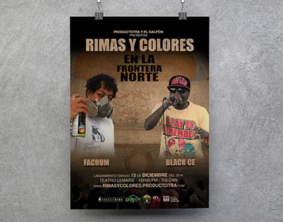Gráfica documental Rimas y Colores
