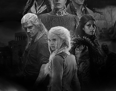 The Witcher Netflix series fan made poster