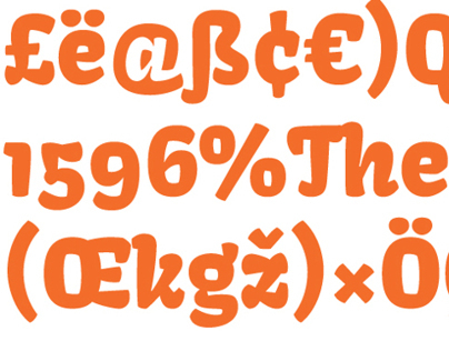Kavoon Typeface