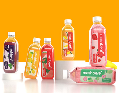 Mashbere juice branding