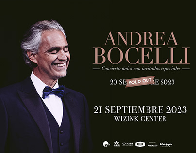 Campaña Andrea Bocelli Madrid