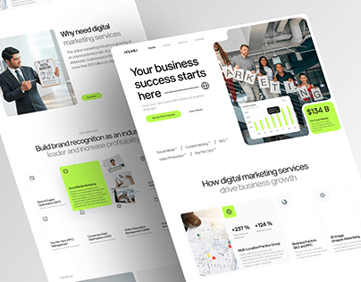 HOLIHILI - Digital Marketing Landing Page