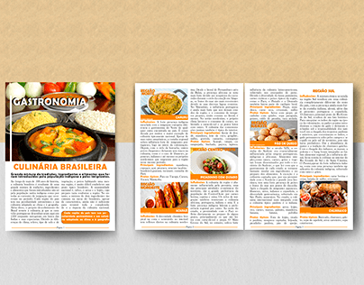 Diagramação - Revista Culinária