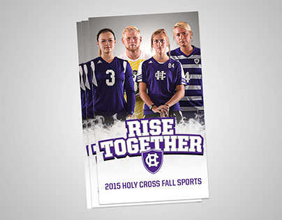 2015 Holy Cross Fall Sports Schedule Card