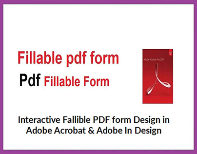 Interactive Fallible PDF form Design