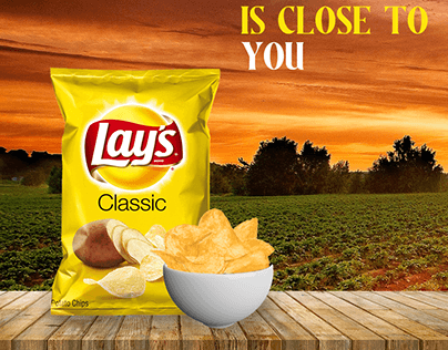 "Lay's" poster design