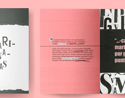 Fanzine tipográfico / Catedra Cosgaya 1