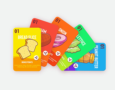 #CatalystProject Sandwich Food Card Games🃏🥐🥑🥫
