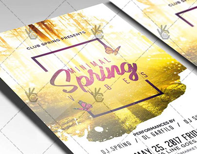 Spring Vibes - Premium Flyer PSD Template