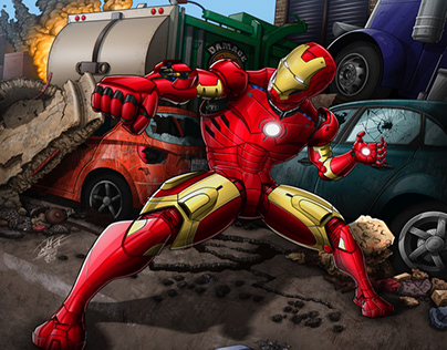 Iron Man fan art