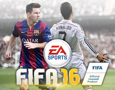 FIFA 16 Custom Game Cover