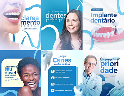 Project thumbnail - Odontologia Dentista | Social Media & Designer