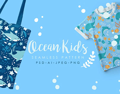 Ocean Kids Pattern