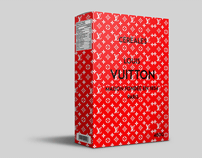 Paquet de céréales Supreme x Louis Vuitton