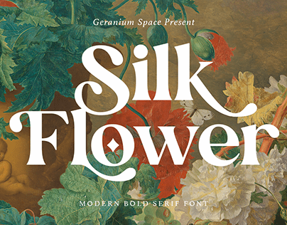 Silk Flower - A Modern Serif Font