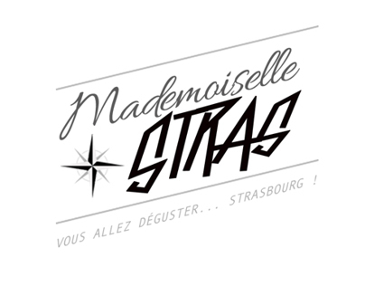 Mademoiselle Stras - identity+website