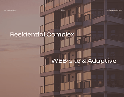 Residential Complex | Corporative website | Real Estate