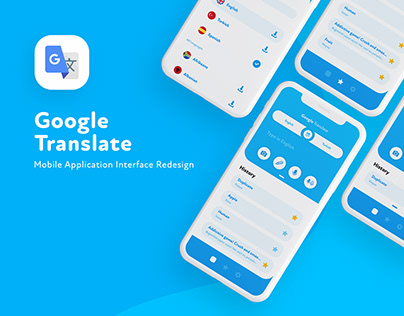 Google Translate Mobile UI Redesign