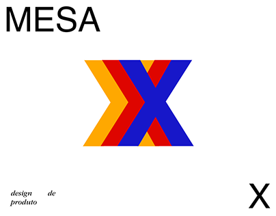 Design de produto MESA X