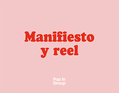 Vídeo / Manifiesto y reel Popin_