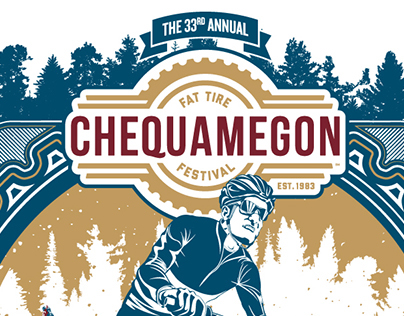 Chequamegon Fat Tire Festival Poster