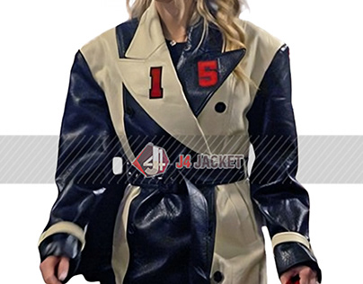 Brittany Mahomes AFC Championship Trench Coat