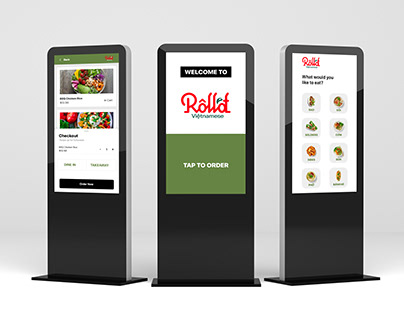 Roll'd Interactive Kiosk