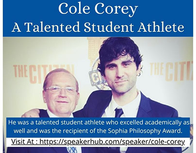 Cole Corey - A Talented Student Athlete