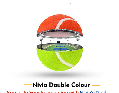 Nivia Double color ball...