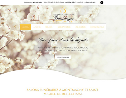 Résidence Funeraire Boulanger Website New Design