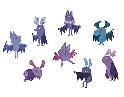 Bats - Character design