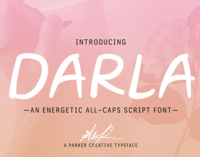 Darla Script - Handwritten Font
