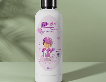 Magic shampoo label