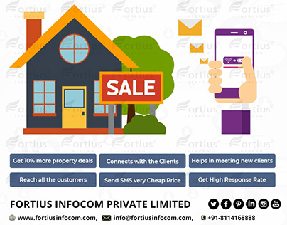 Bulk SMS Service for Property Sale - Fortius Infocom