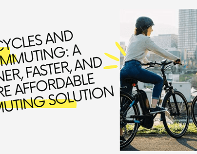 E-Cycles and Commuting: Affordable Commuting Solution